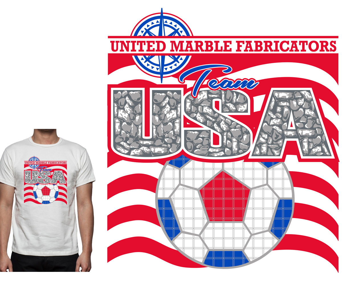 T-shirt Design by piersols for United Marble Fabricators | Design #3944953