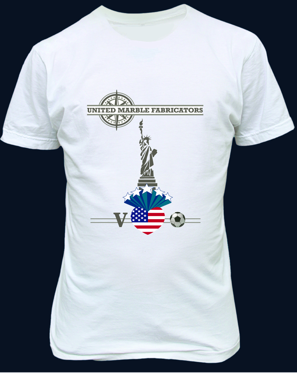 T-shirt Design by Shiny Design for United Marble Fabricators | Design #3949645