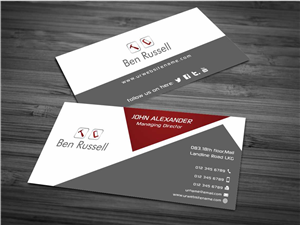 Business Card Design by AwsomeD for this project | Design #3929131