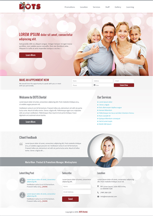 General Dentistry Clinic Website | Web Design by Desire Design Solutions