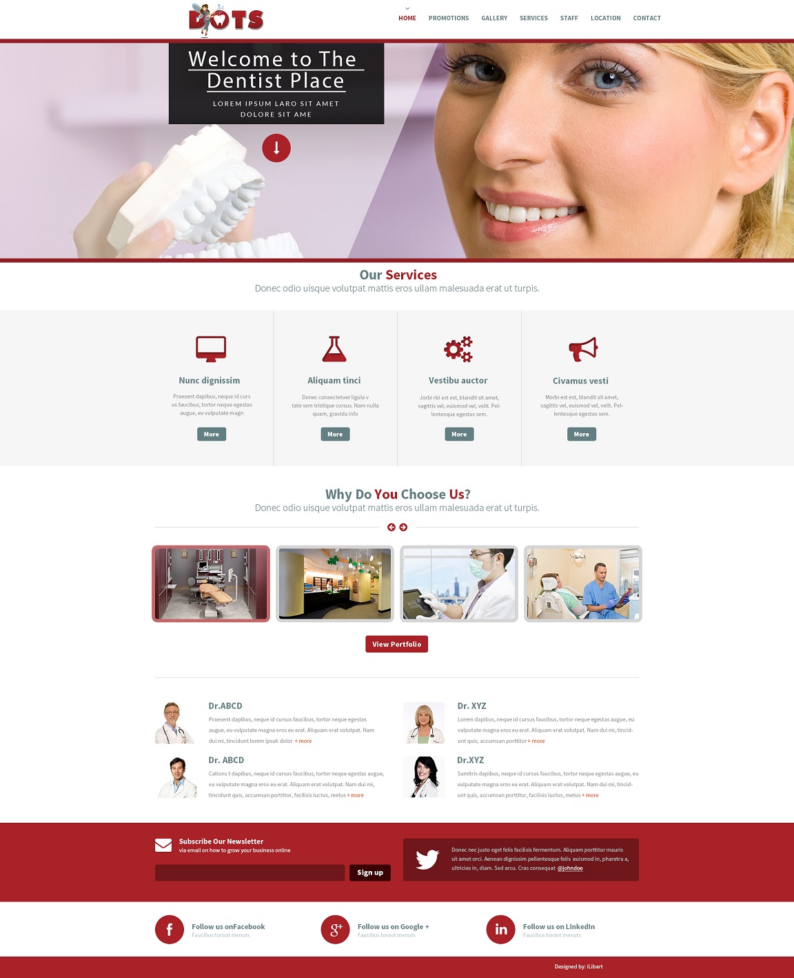 Web Design by iLibart for this project | Design #3947153