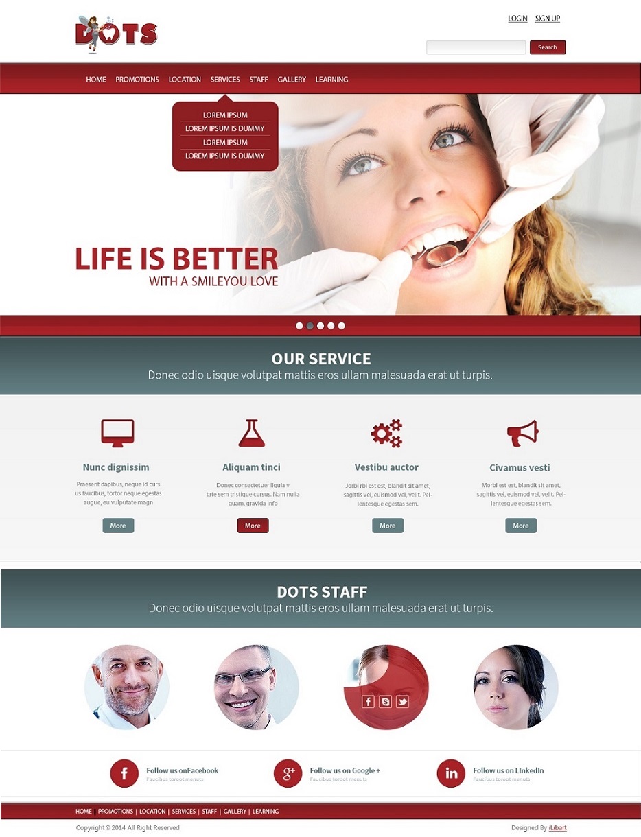 Web Design by iLibart for this project | Design #3947234
