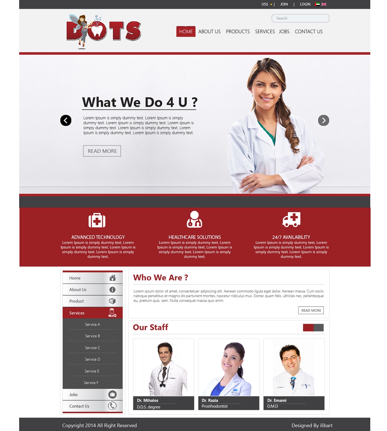 Web Design by iLibart for this project | Design #3955512