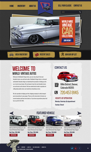 Web Design by pb for AutoRevo | Design: #3961712