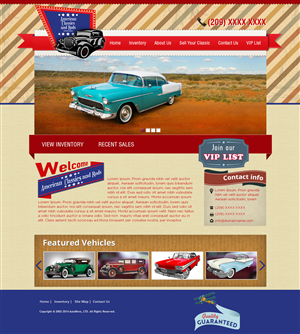 Diseño Web por Tanvir para AutoRevo | Diseño #3931394