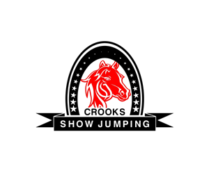 Logo Design by simbah for Crooks Show Jumping | Design: #3937982