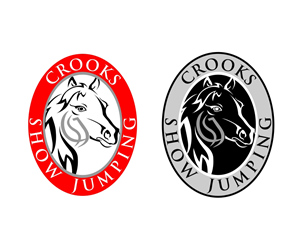Logo Design by simbah for Crooks Show Jumping | Design: #3938094