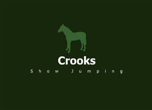 Logo Design by salek11 for Crooks Show Jumping | Design #3929097