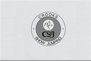 Logo Design by sanalkumar for Crooks Show Jumping | Design: #3930375