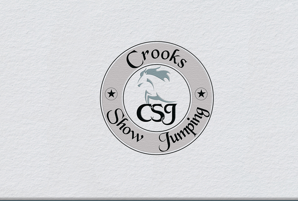 Logo Design by sanalkumar for Crooks Show Jumping | Design #3930377