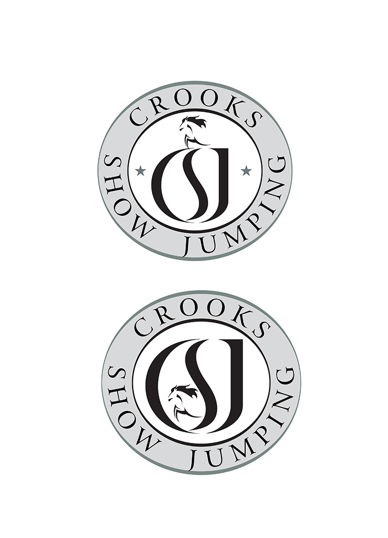 Logo Design by sanalkumar for Crooks Show Jumping | Design #3941634