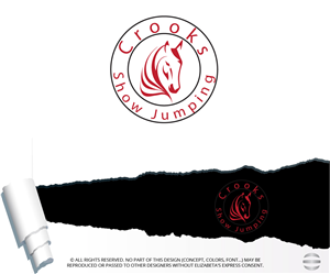 Logo Design by Elizabeta for Crooks Show Jumping | Design: #3948644