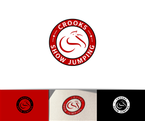 Logo Design by raph for Crooks Show Jumping | Design: #3928274