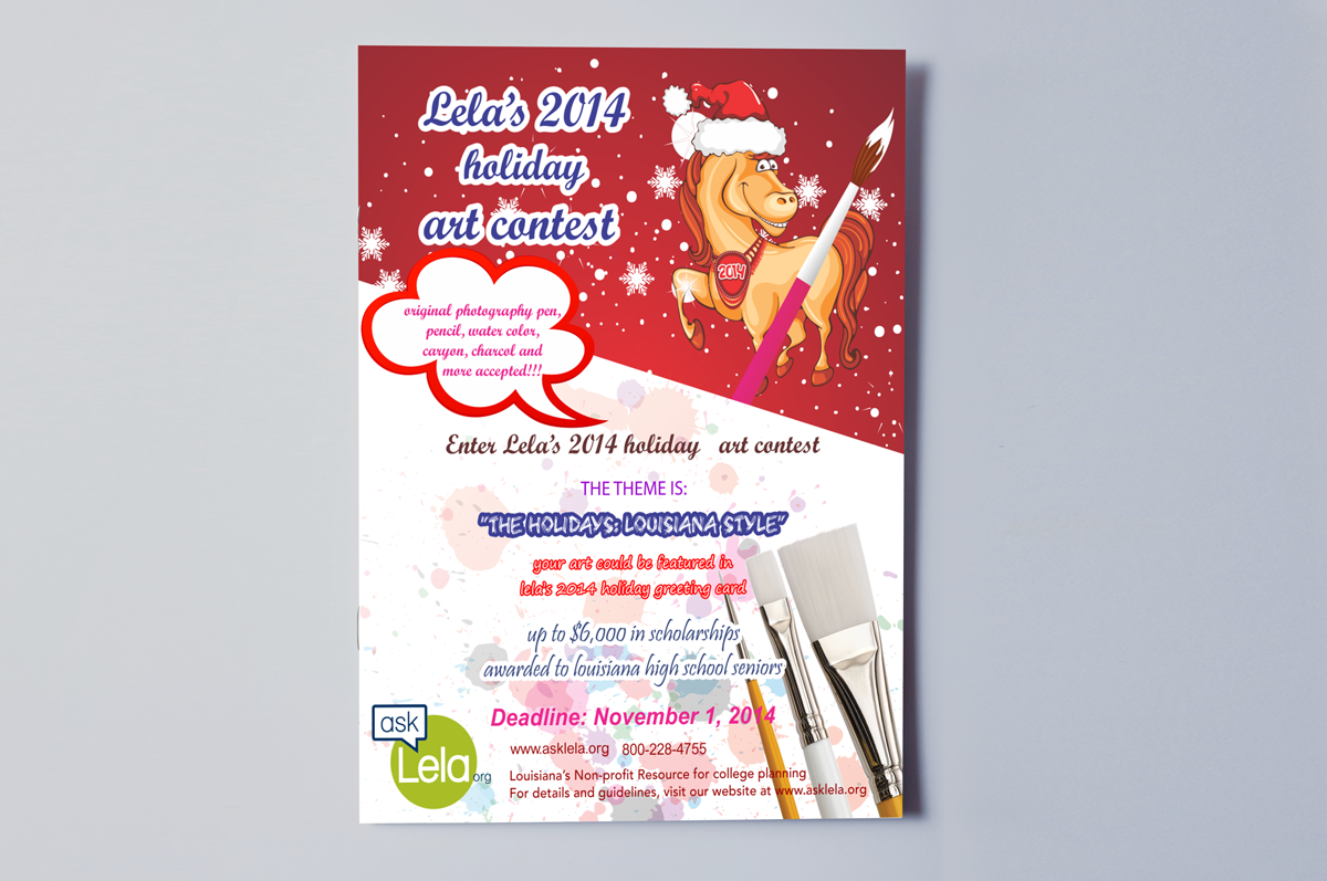 Diseño de Flyer por Mathan Jawahar para Lela | Diseño #3934934