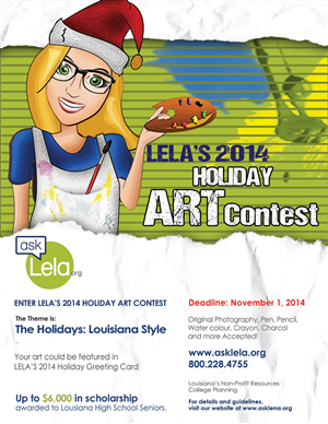 Holiday Art Scholarship Contest (2014) | Flyer-Design von alessandroevge