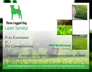 Postkarten-Design von theblueart für Three Legged Dog | Design: #3979873