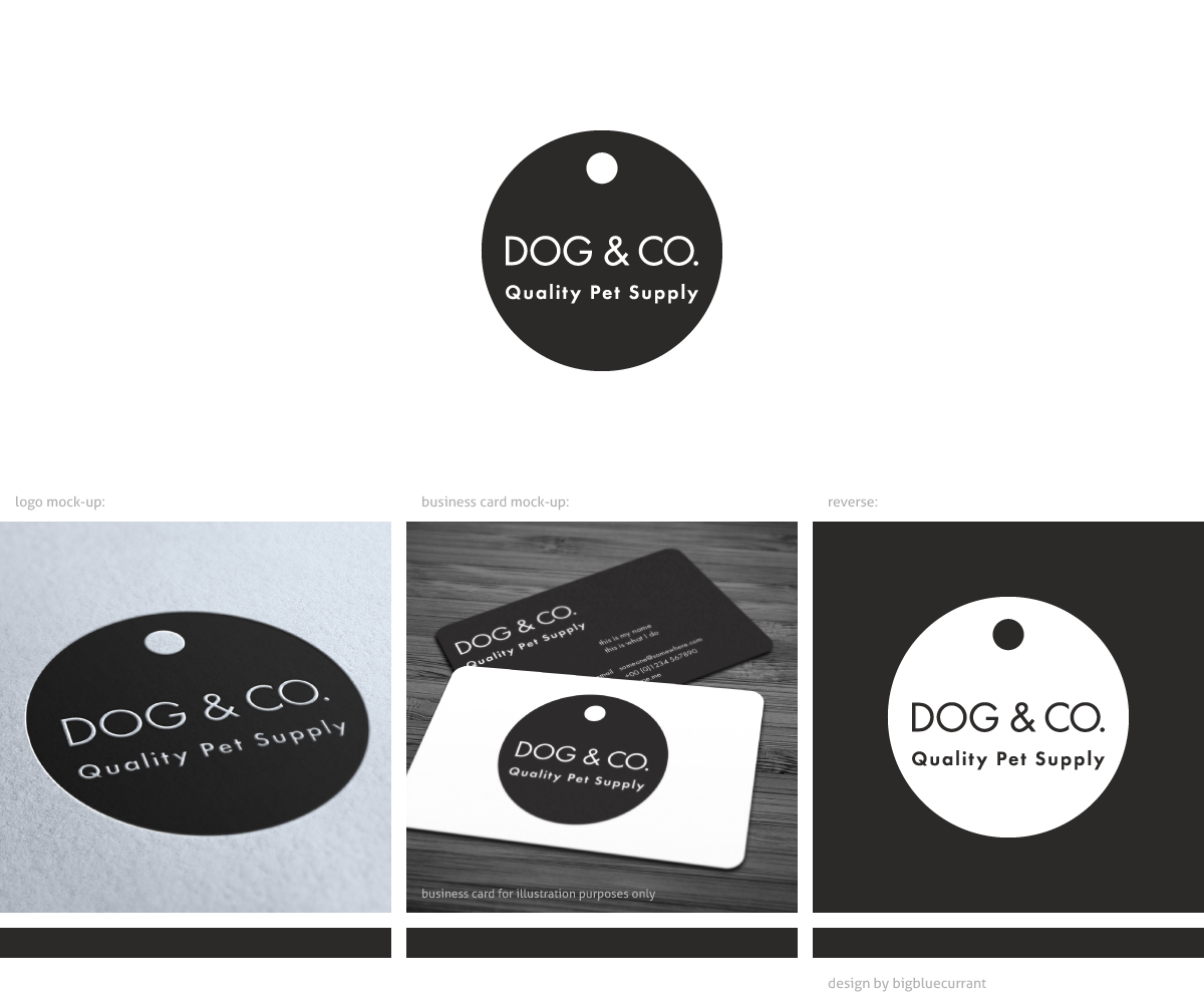 Logo Design by Kitchenfoil for SHOP Dog & Co. | Design: #4048526