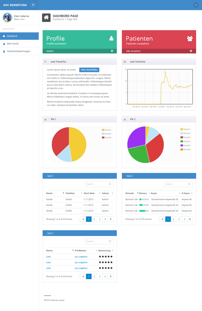 Web Design by  Artman for WebBonus AG | Design #4587264
