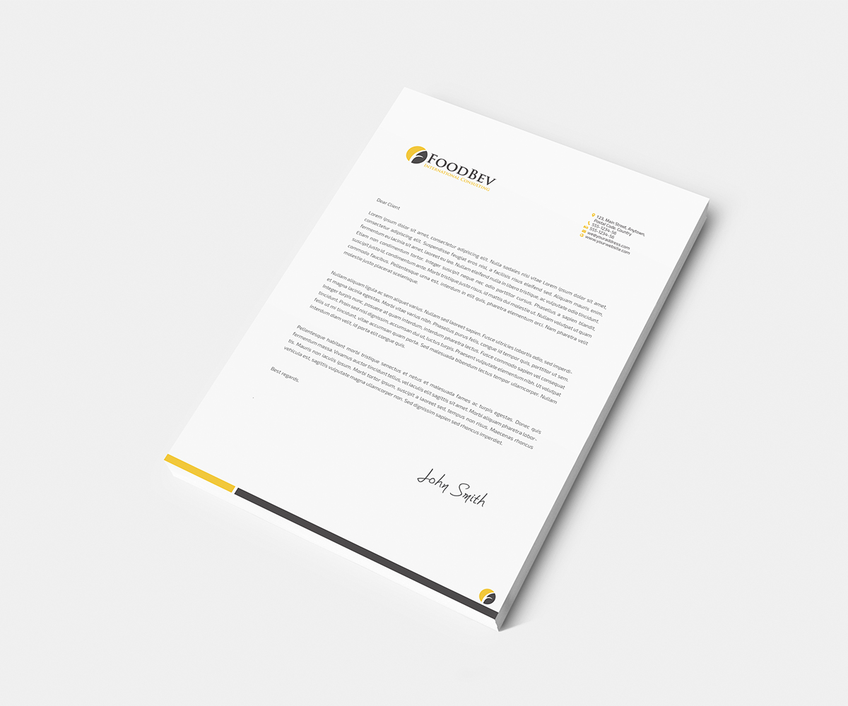 Letterhead Design by Owtee-TheDreamer. for this project | Design #3983234