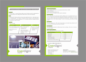 Project Finance Brochure | Brochure Design by cb1318