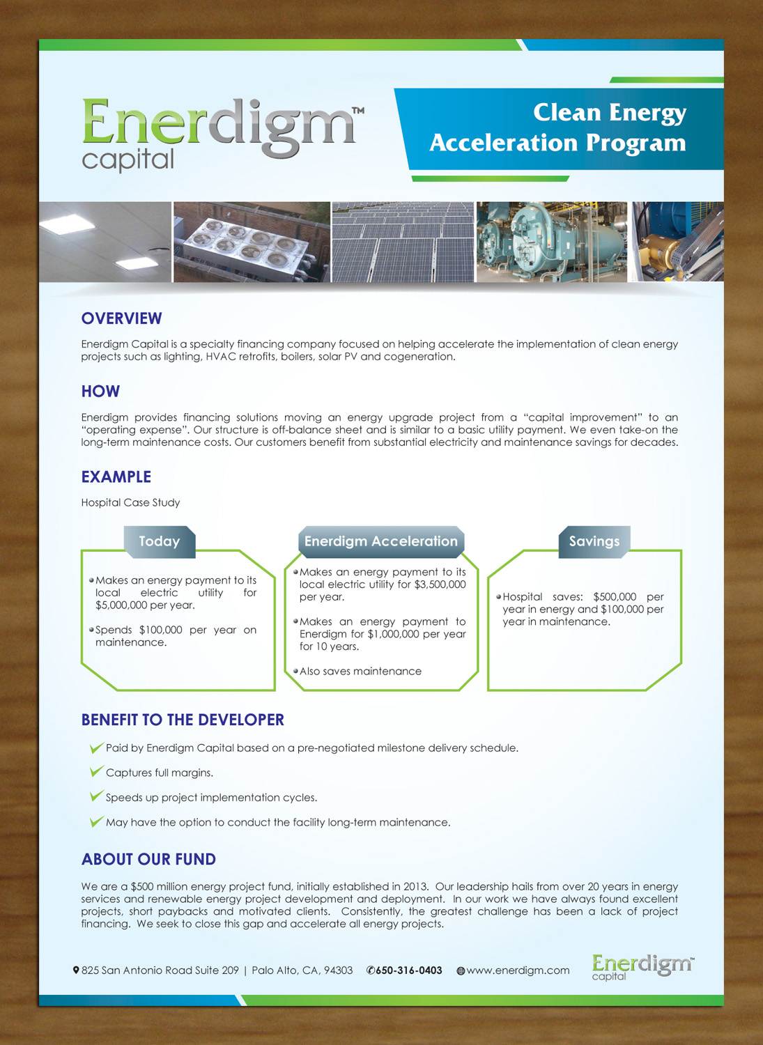 Brochure Design by Sbss for Enerdigm Ventures | Design #3940606