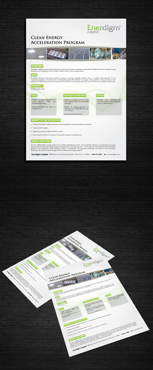 Project Finance Brochure | Brochure Design by Sbss