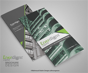 Brochure Design by Mahmoud Shahin for Enerdigm Ventures | Design: #3934254
