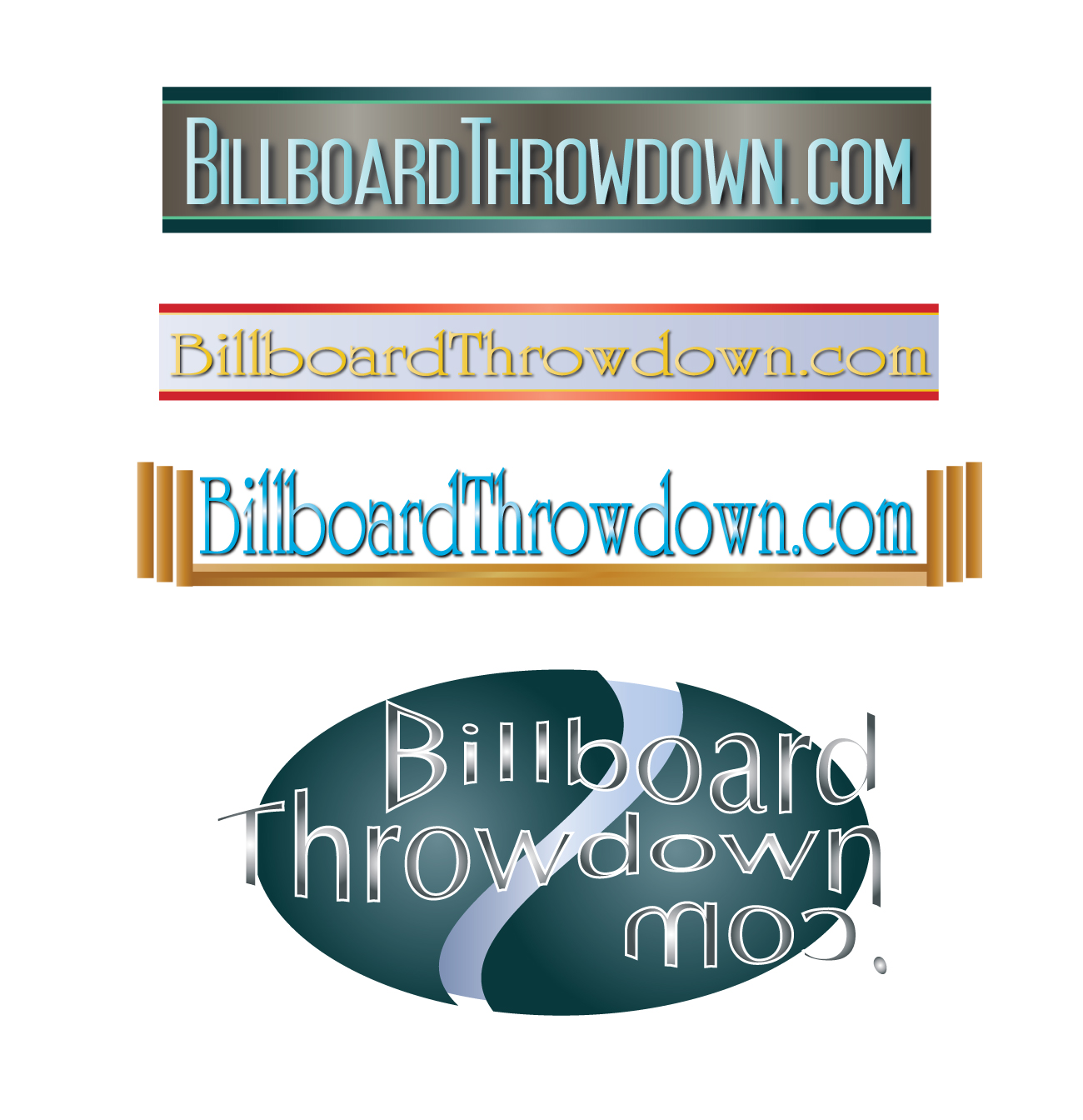 Logo Design by Kristopher for Billboard Throwdown | Design #1090710
