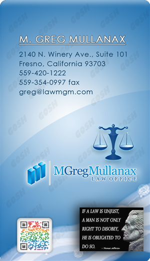 Business Card Design by gosh for this project | Design: #1070106