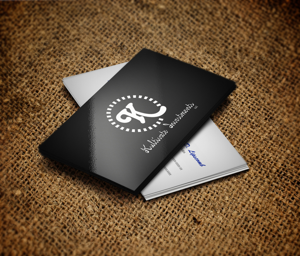 Diseño de Tarjeta de Presentación por Artsenal para Kultivate Investments LLC | Diseño #3949693