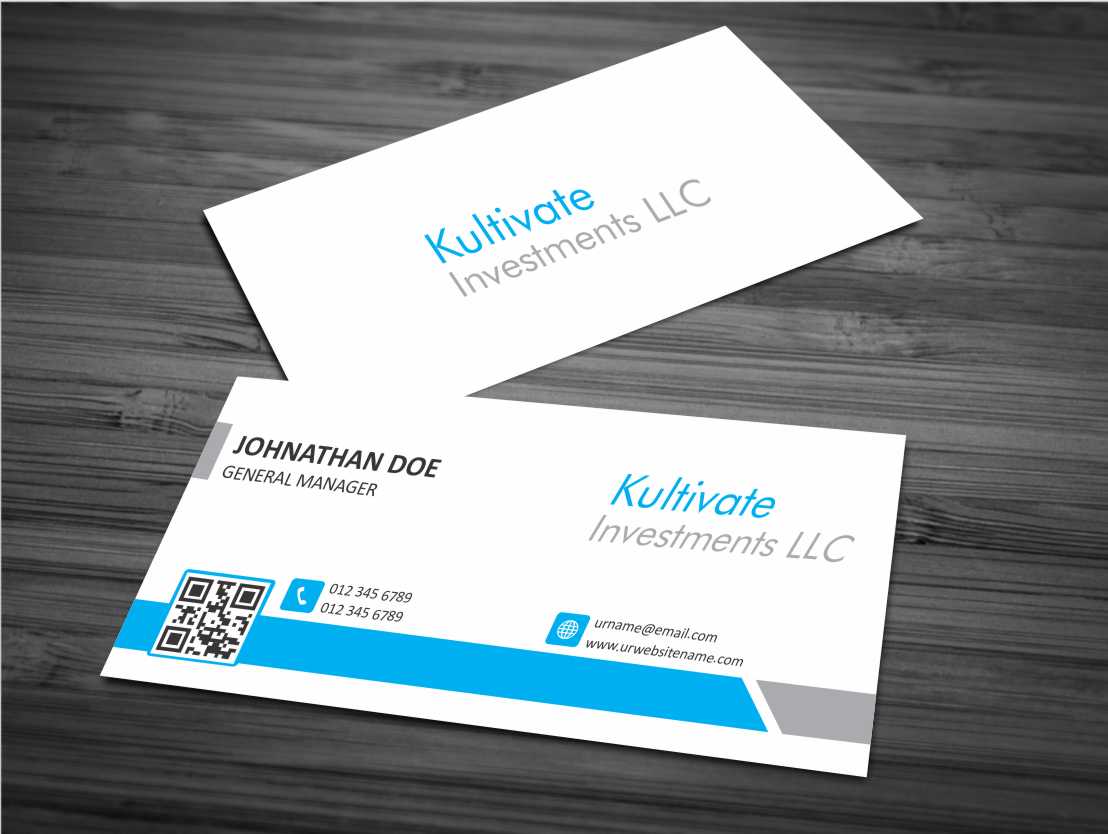 Diseño de Tarjeta de Presentación por AwsomeD para Kultivate Investments LLC | Diseño #3929248