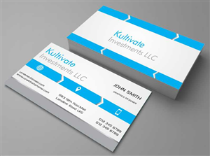Diseño de Tarjeta de Presentación por AwsomeD para Kultivate Investments LLC | Diseño: #3929255