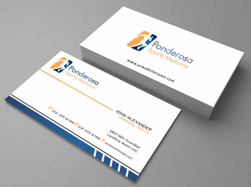Business Card Design by AwsomeD for Ponderosa High School | Design #3929264