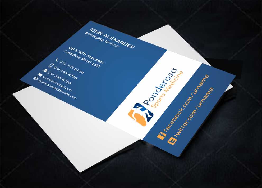Business Card Design by AwsomeD for Ponderosa High School | Design #3929272