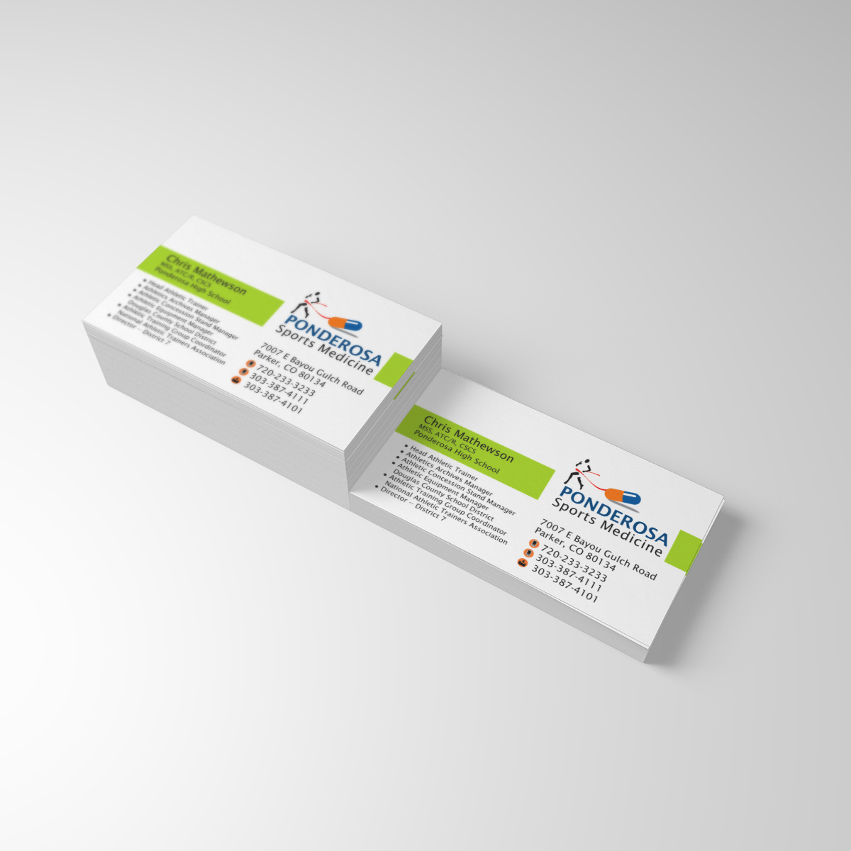 Business Card Design by dkthedon for Ponderosa High School | Design #3934924
