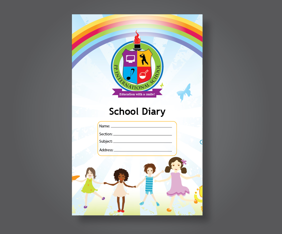 School Diary Cover Design Ideas