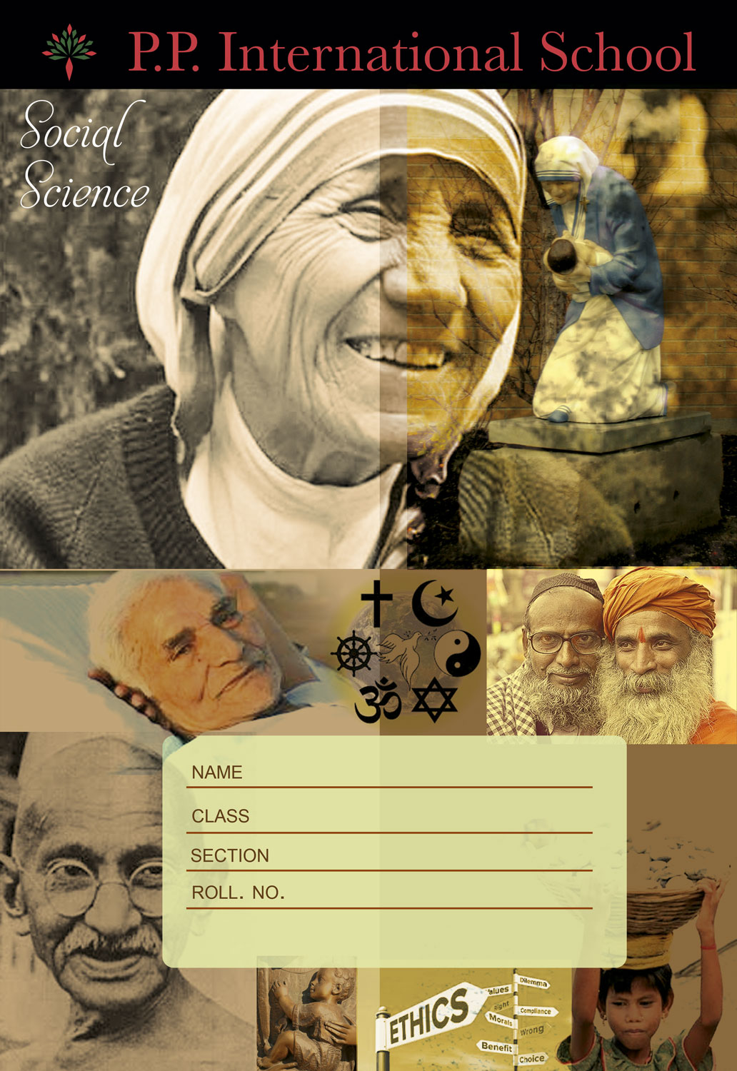 Stationery Design by artistraman for PP INTERNATIONAL SCHOOL | Design #4133989