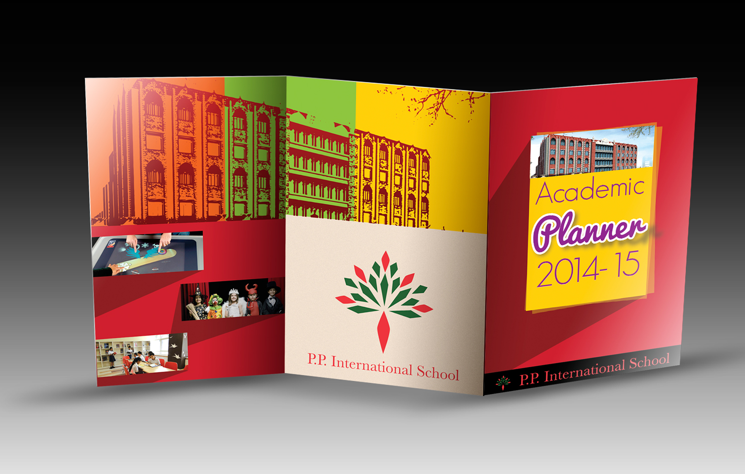 Design de Papeterie par artistraman pour PP INTERNATIONAL SCHOOL | Design #4223012