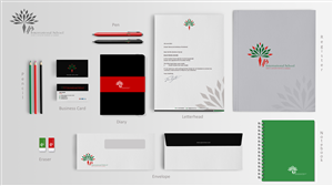 Stationery Design by Sarah Mathews for PP INTERNATIONAL SCHOOL | Design: #4086506