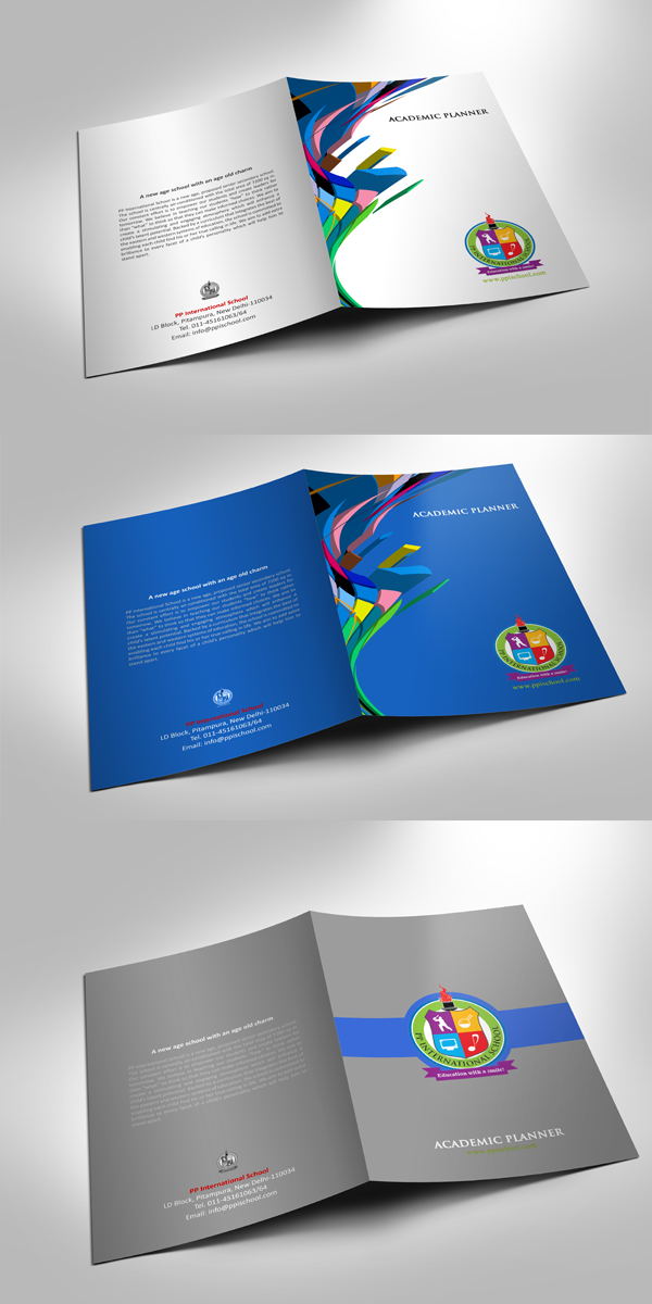 Stationery Design by Sarah Mathews for PP INTERNATIONAL SCHOOL | Design #4298333