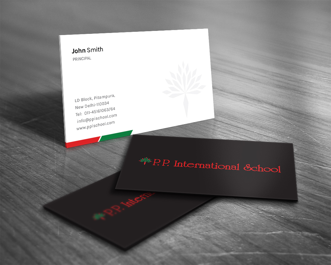 Diseño de Papelería por Cyanide Designz para PP INTERNATIONAL SCHOOL | Diseño #4372575