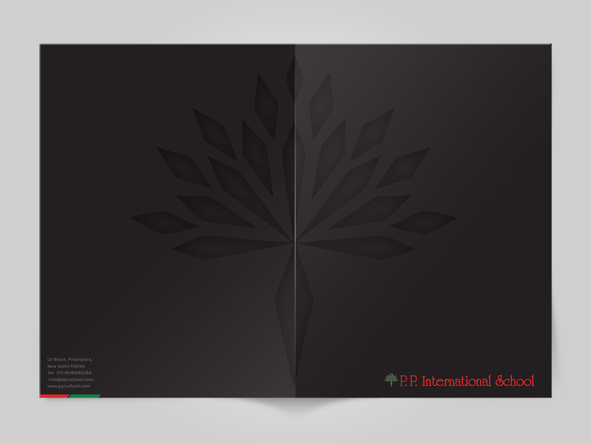 Stationery Design by Cyanide Designz for PP INTERNATIONAL SCHOOL | Design #4415883