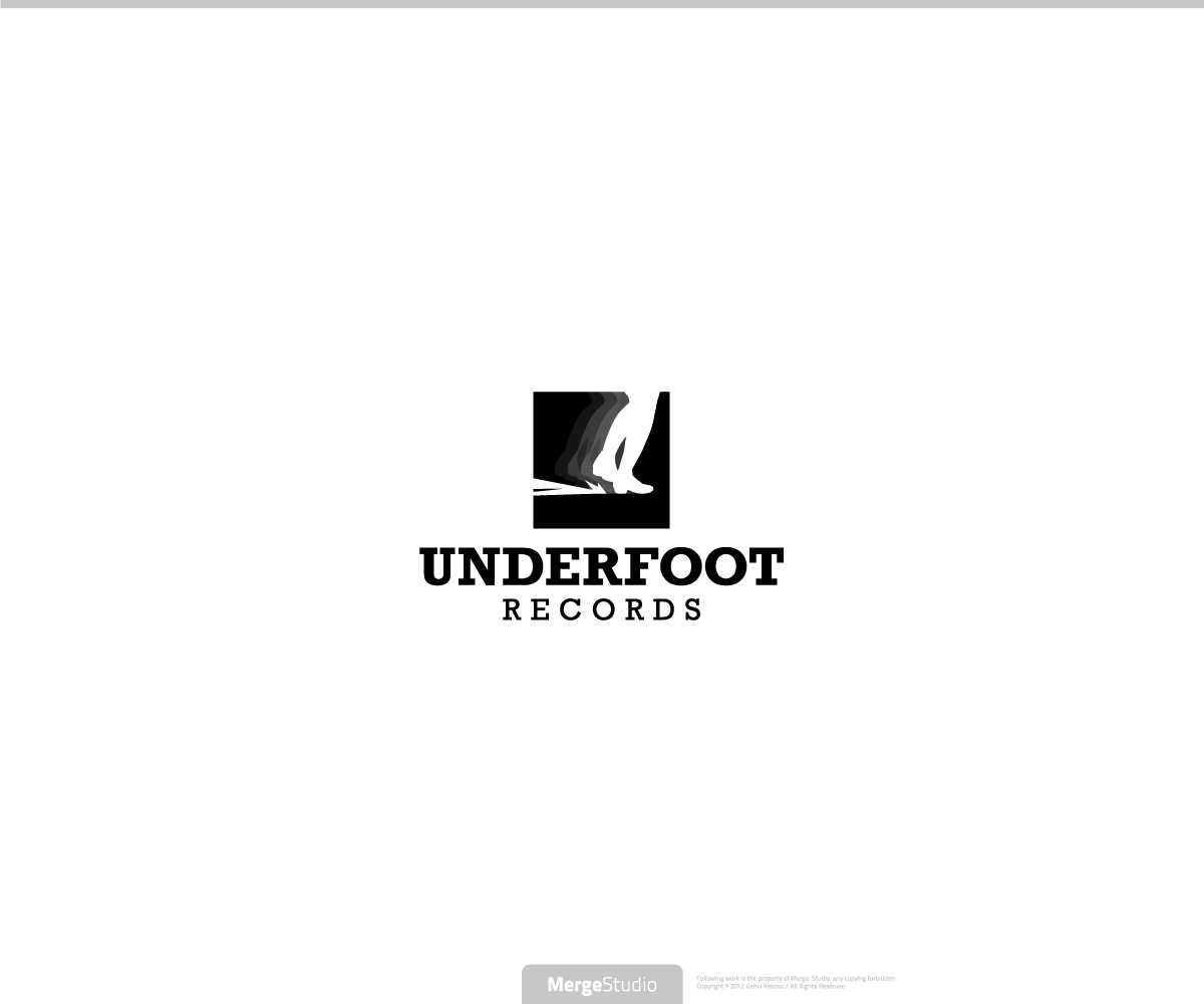 Logo Design by MergeStudio for Underfoot Records | Design #1126501
