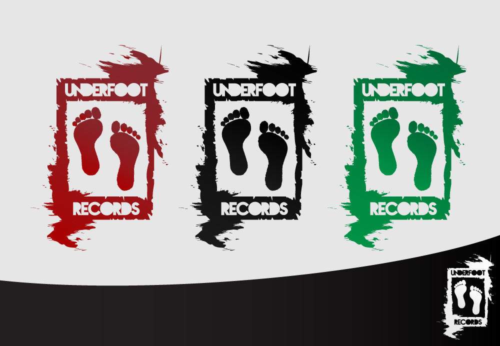 Logo Design by keis604 for Underfoot Records | Design #1123931