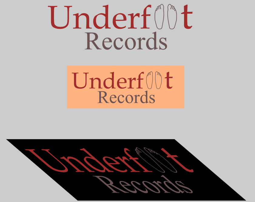 Logo Design by yogyadesigns for Underfoot Records | Design #1094051