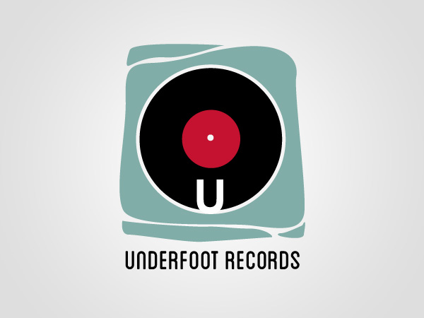 Logo Design by Designermilk for Underfoot Records | Design #1065561