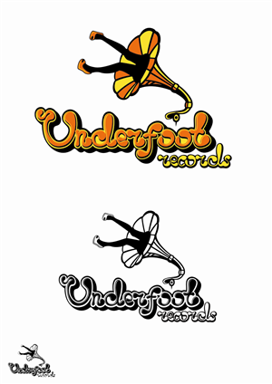 Logo Design by NzMkz for Underfoot Records | Design: #1060731