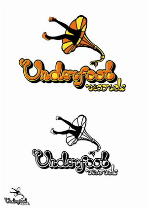Logo Design by NzMkz for Underfoot Records | Design: #1104417