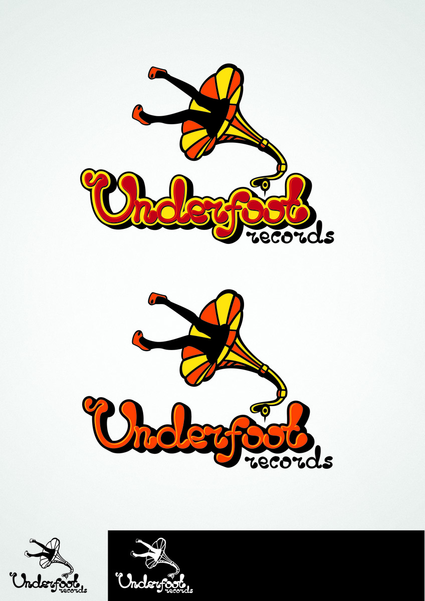 Logo Design by NzMkz for Underfoot Records | Design #1133023