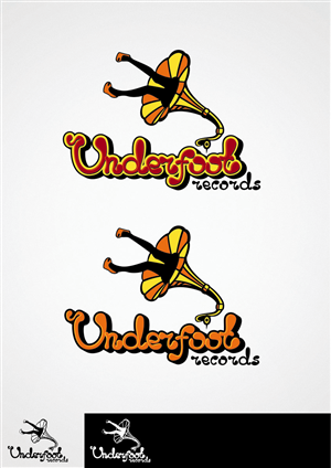 Logo Design by NzMkz for Underfoot Records | Design: #1133023